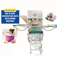 Bath Bomb Press Wrapping Machine