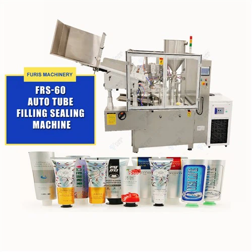 FRS-60 Automatic Tube Filling Sealing Machine 40-60pcs/min