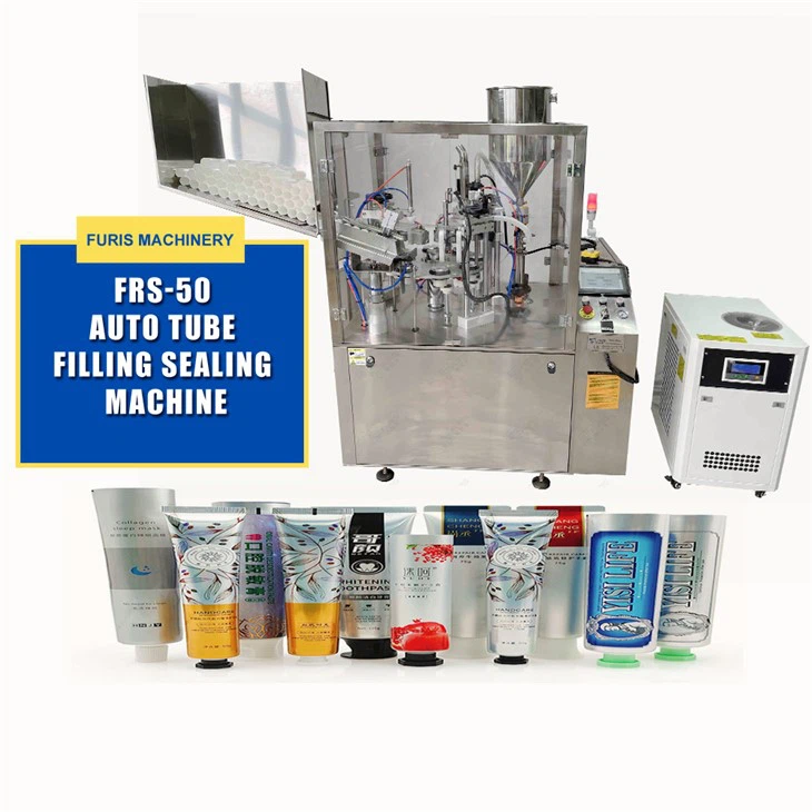 High Speed Cosmetic Lotion Tube Filling Sealing Machine