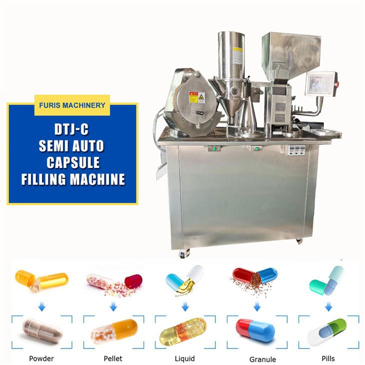 Semi-automatic Capsule Filling Machine